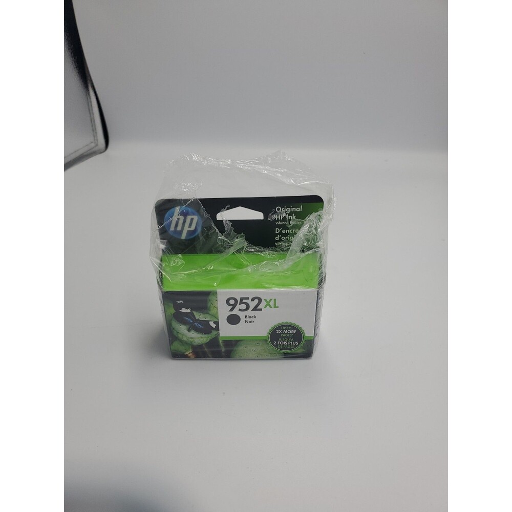 Genuine HP 952XL Black Ink Cartridge High Yield (F6U19AN) New EXP 04/2020